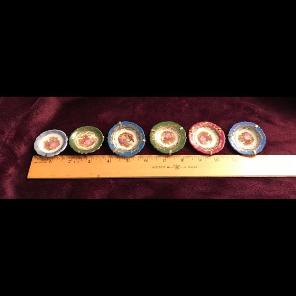 Miniature plates with stands. Limoges Decora - Picture 10 of 12